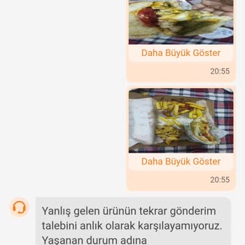 Yanlış Ürün ve İade Sorunu