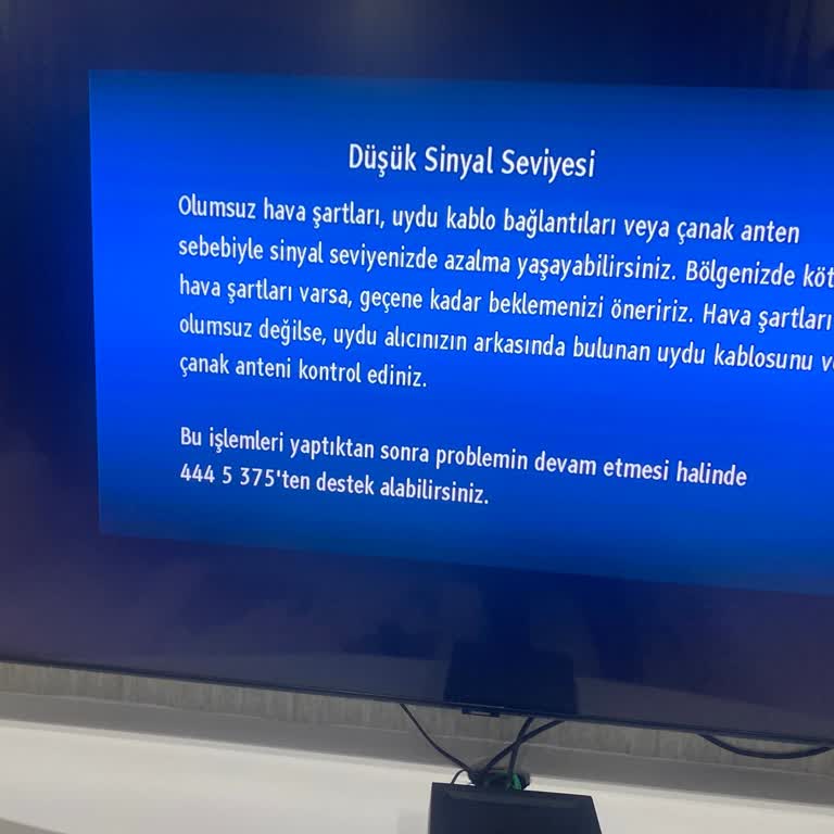 Tivibu'da Maç Keyfi Hüsranı: Sinyal Sorunu ve Yetersiz Müşteri Hizmeti