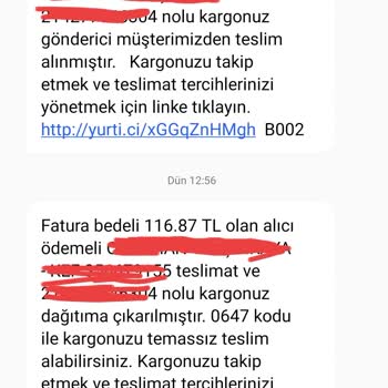 Yurtiçi Kargo ile Teslimat ve Bilgilendirme Sorunu