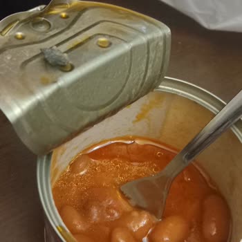 Tat Hazır Barbunya Pilakide Taş Çıkması