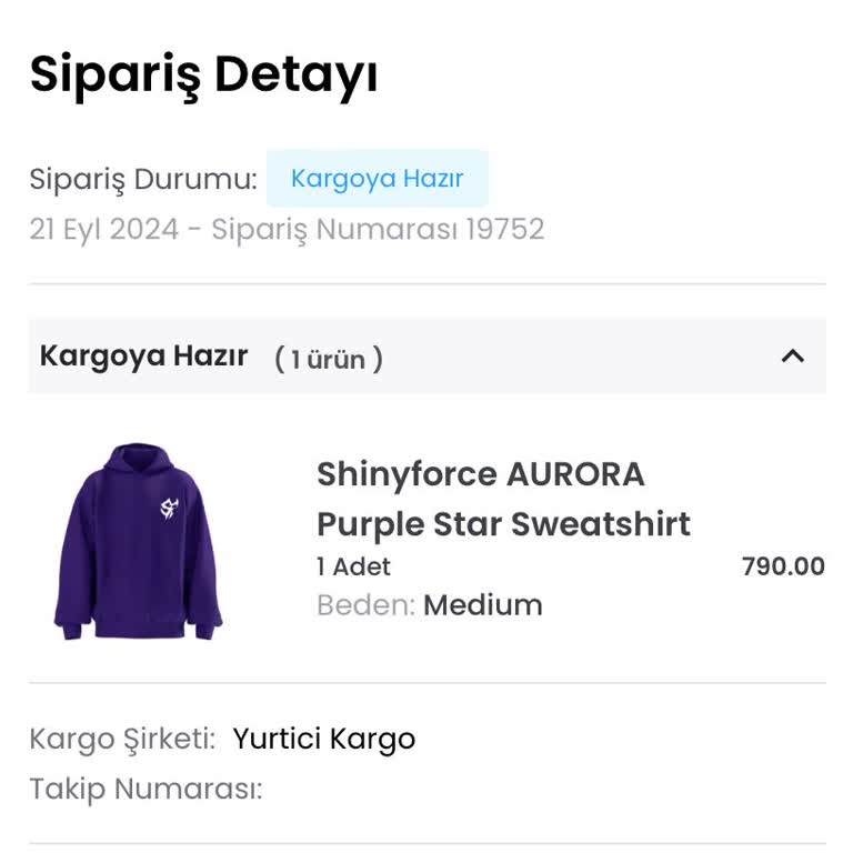 Siparişimin Kargoya Verilmemesi ve İletişim Eksikliği