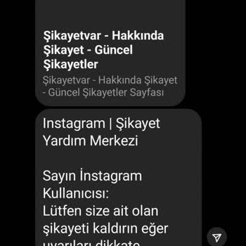 Instagram Hesap Ele Geçirme Şikayet Var Adı Kullanılarak Yapılan Yanıltıcı Girişimi