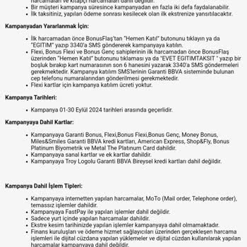 Garanti Bankası'nın Eğitim Ödemelerinde Taksitlendirme Sorunu