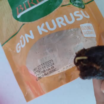 Tarım Kredi Marketten Aldığım Kayısı Kurtlanmış Çıktı