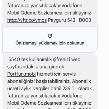 Vodafone Yanlış Üyelik Ücretleri Ve İade Sorunu