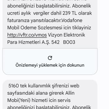 Vodafone Yanlış Üyelik Ücretleri Ve İade Sorunu