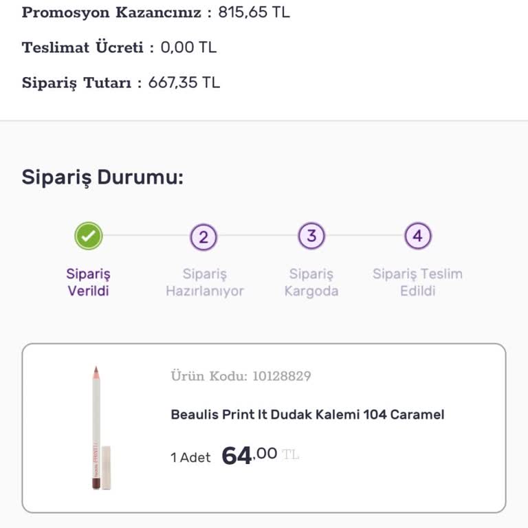 Siparişimin Hazırlanma Süreci Çok Uzun Sürdü
