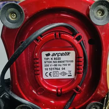 Arçelik Blender Cam Sürahisi Bulunamıyor