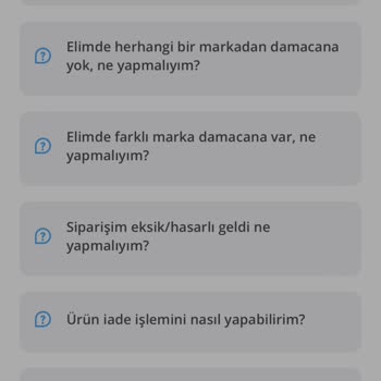 Sipariş Teslim Edilmedi ve İletişim Kurulamıyor