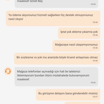 Trendyol Yemek Siparişinde İptal Sorunu ve Müşteri Hizmetleri Yetersizliği