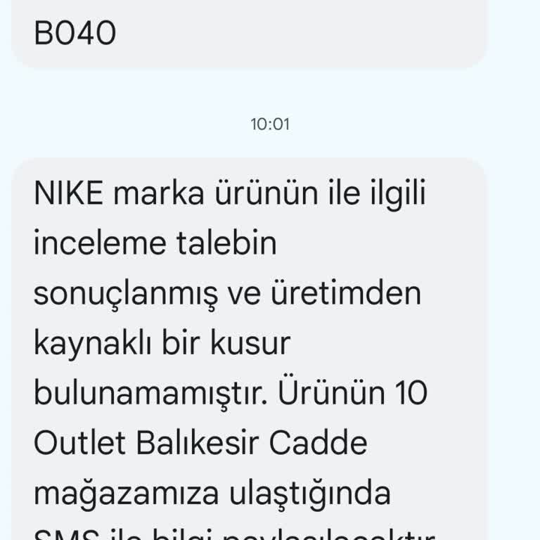 FLO'dan Aldığımız Nike Ayakkabı Hastanelik Etti