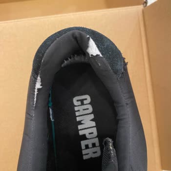 Camper Ayakkabının Dikişleri ve Kaplaması Hatalı Çıktı