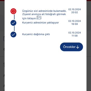 Kuryenin Usulsüz Davranışı ve Yanıltıcı Bilgilendirme
