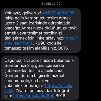 Kuryenin Usulsüz Davranışı ve Yanıltıcı Bilgilendirme