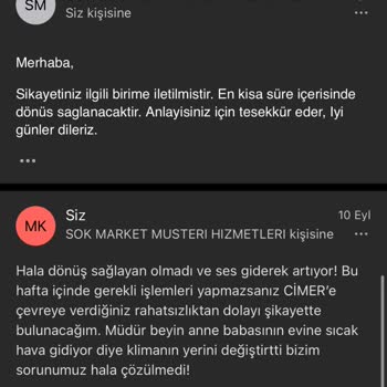 Şok Marketin Çevresel Gürültü Sorunu Çözülmüyor