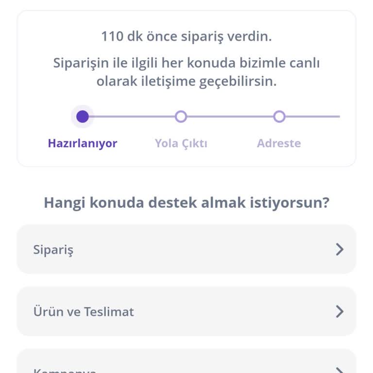 Getir'de Teslimat Gecikmesi ve İletişim Sorunu