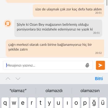 Eksik Gelen Sipariş ve İlgisiz Müşteri Hizmetleri