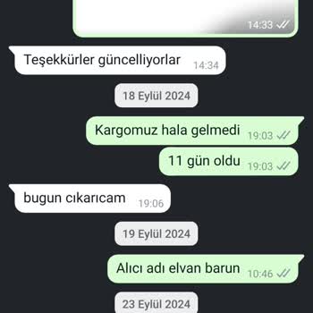 Paramı Gönderdim, Ürünler Hâlâ Gelmedi