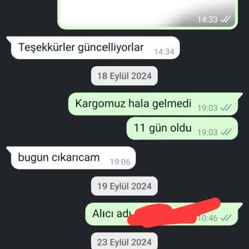 Paramı Gönderdim, Ürünler Hâlâ Gelmedi