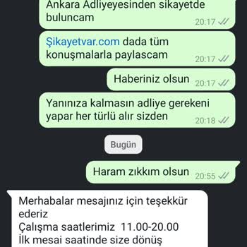 Paramı Gönderdim, Ürünler Hâlâ Gelmedi