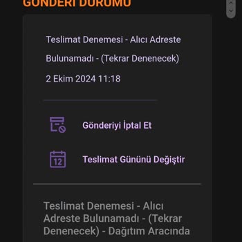 Yanlış Telefon Numarası Nedeniyle Teslim Edilemeyen Kargo