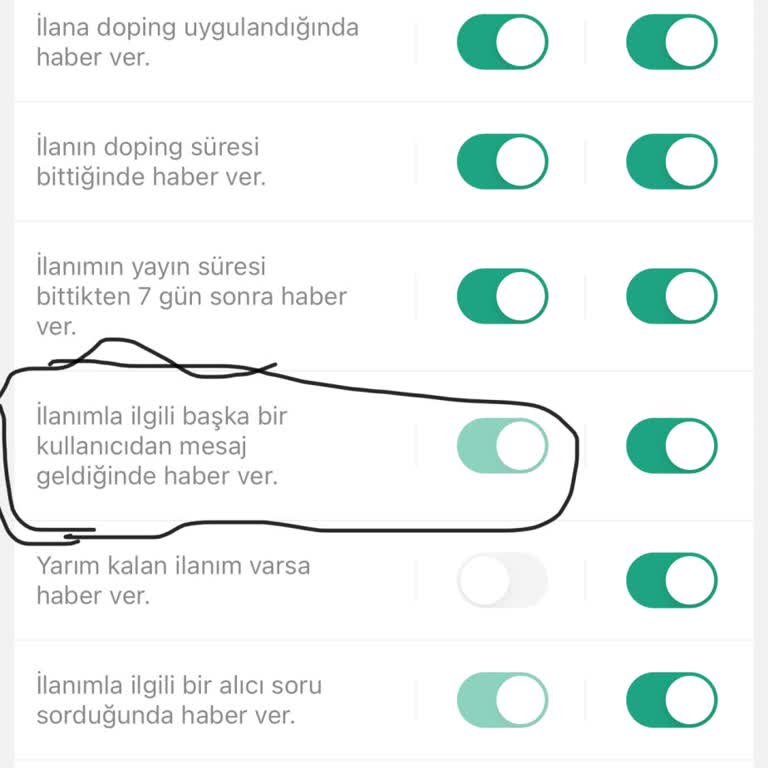Sahibinden iOS Uygulaması Bildirim Sorunu
