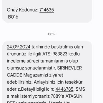 Atasun Optik'ten Aldığım Gözlükte Üretim Hatası ve Garanti Sorunu