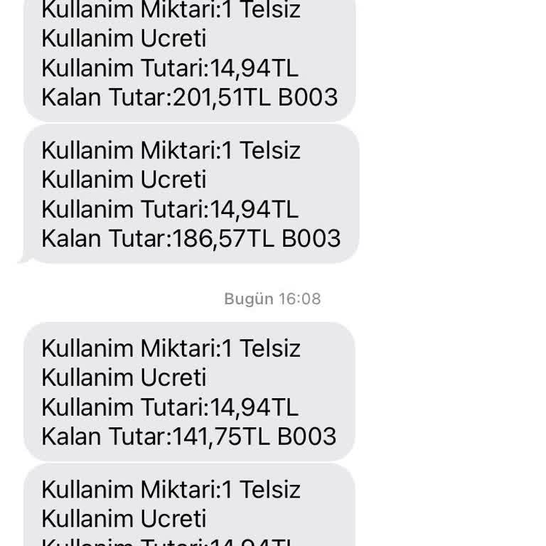 Vodafone Faturasız Hatta Fazladan Vergi Kesintisi