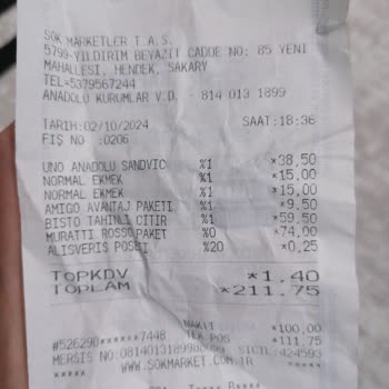 Bisto Tahinli Çıtır Kurabiyede Yoğun Koku Sorunu