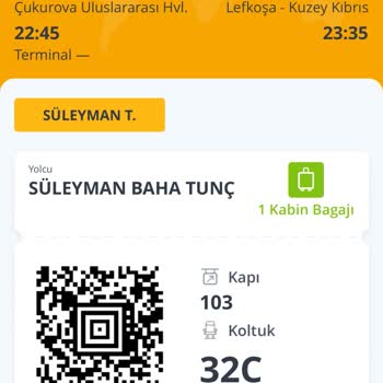 Kabin Bagajı İçin Ekstra Ücret Alınması