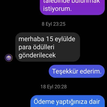 Ödül Ödemesi Yapılmayan Ciddiyetsiz Uygulama Deneyimi