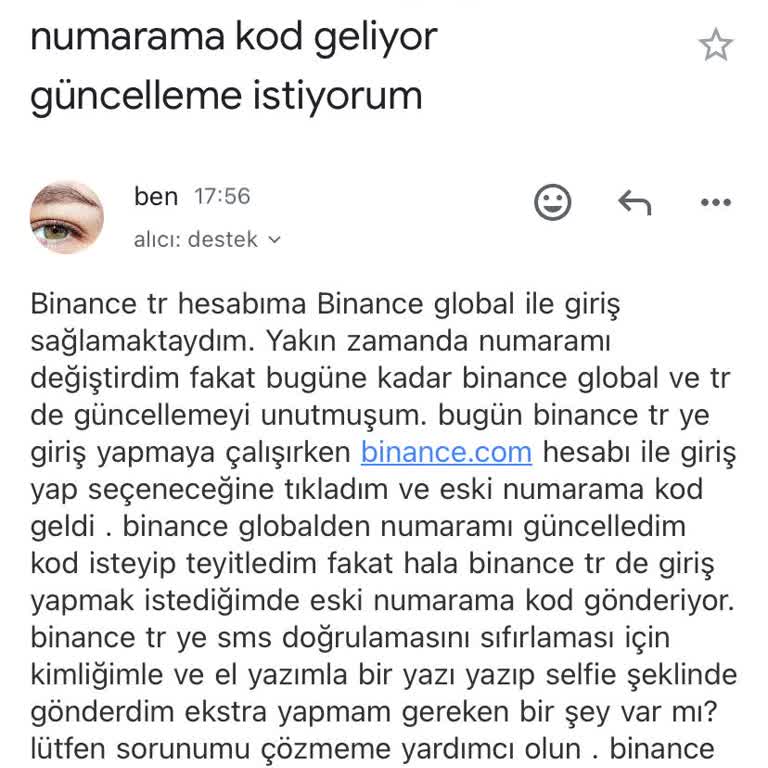 Numara Güncellenemediği İçin Hesaba Erişim Sorunu