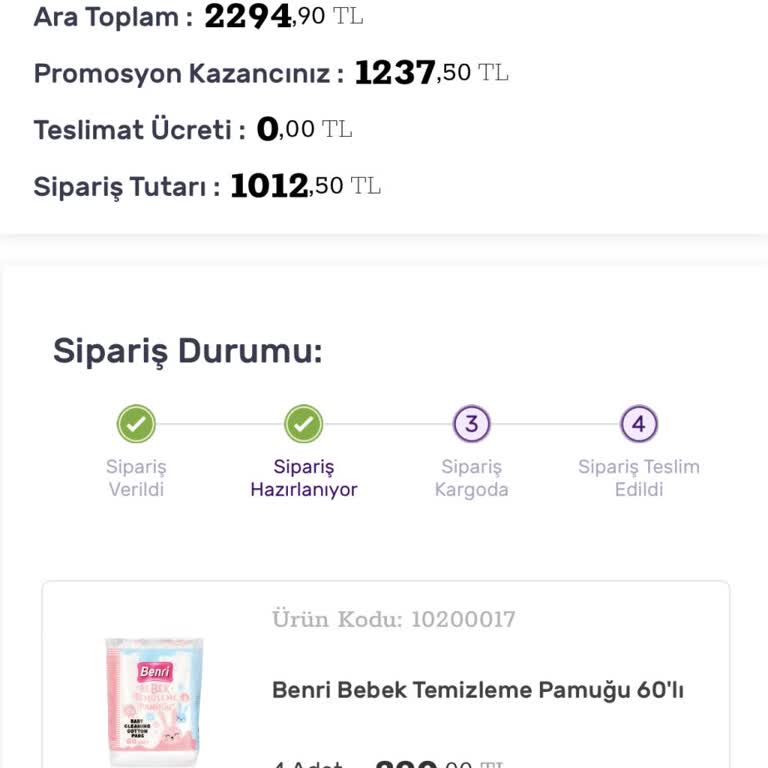 Gratis'in İptal Edilen Siparişi ve Mağduriyet Yaratan Süreç