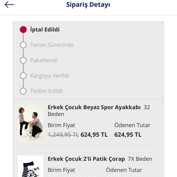 US Polo Online Sipariş İptal Sorunu