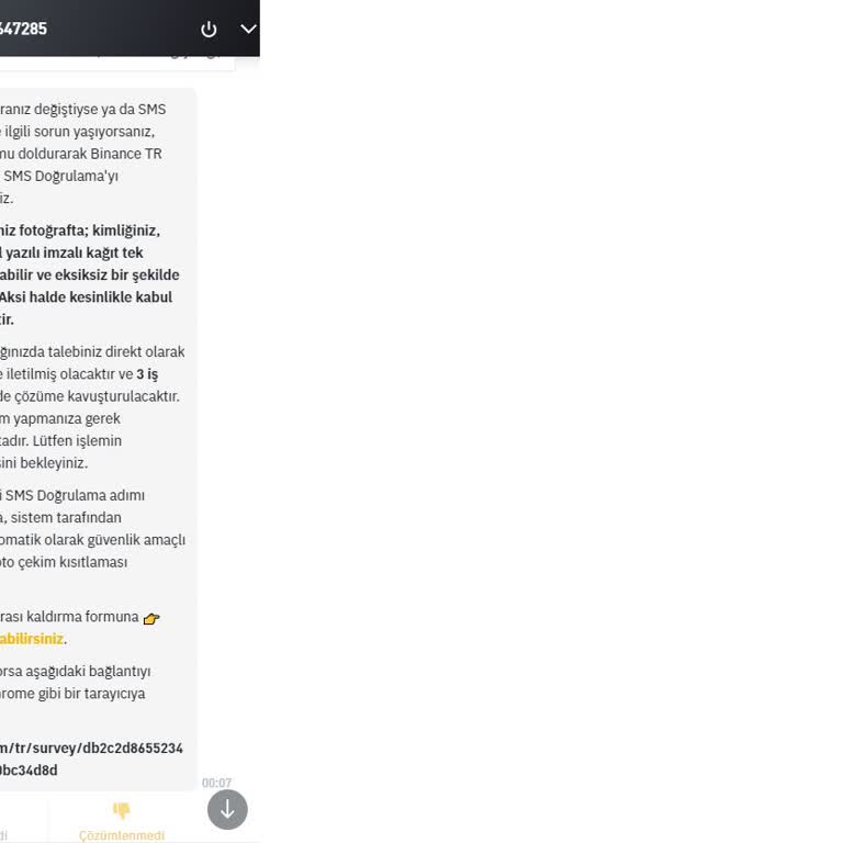 Binance TR'de Numara Değişikliği Sorunu ve İletişim Eksikliği