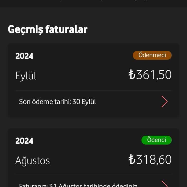 Vodafone Fatura Anlaşmazlığı: Acil Çözüm Bekliyorum