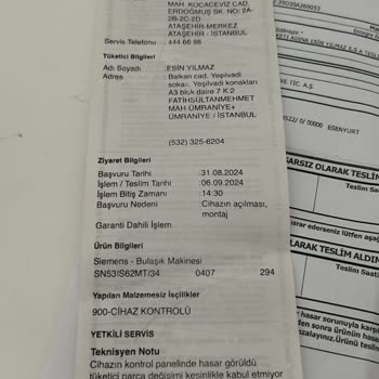 Kullanılmış ve Hasarlı Bulaşık Makinesi Satışı