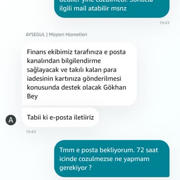 Yanlış Ürün ve Eksik İade Sorunu
