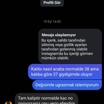 Yanlış Ayakkabı Numarası ve İletişim Sorunu