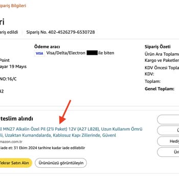 Amazon Türkiye'den Eksik Ürün ve Çözüm Eksikliği