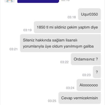Setrabet'te Yaşanan Para Çekme Sorunu