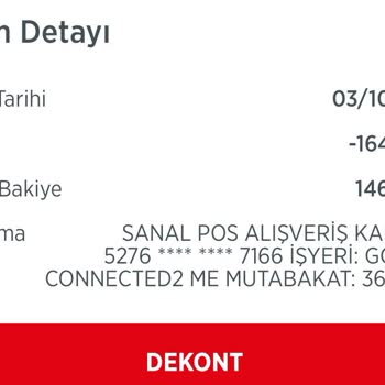 İzinsiz Kart Çekimi ve İade Talebi