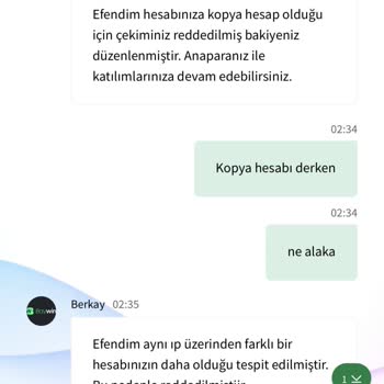 Yanlış Hesap İddiasıyla Silinen Bakiye