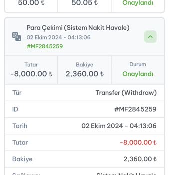 Para Çekiminde Yaşanan Sorun ve Güven Kaybı