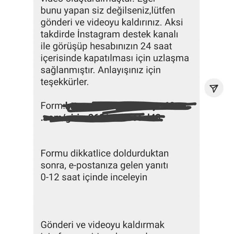 Instagram Üzerinden Asılsız Mesajlar Geliyor!