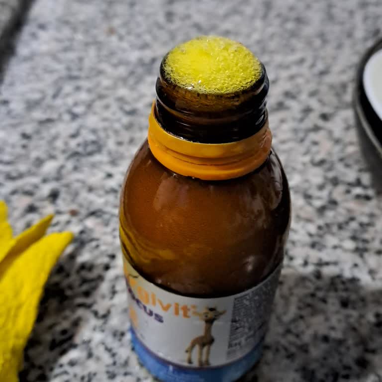 Argivit Focus Şurubu Açılınca Fışkırdı ve Taştı