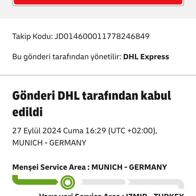 Acil Evrak Teslimatında Büyük Gecikme