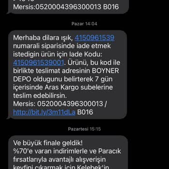 İade Sürecinde Bilgilendirme Eksikliği