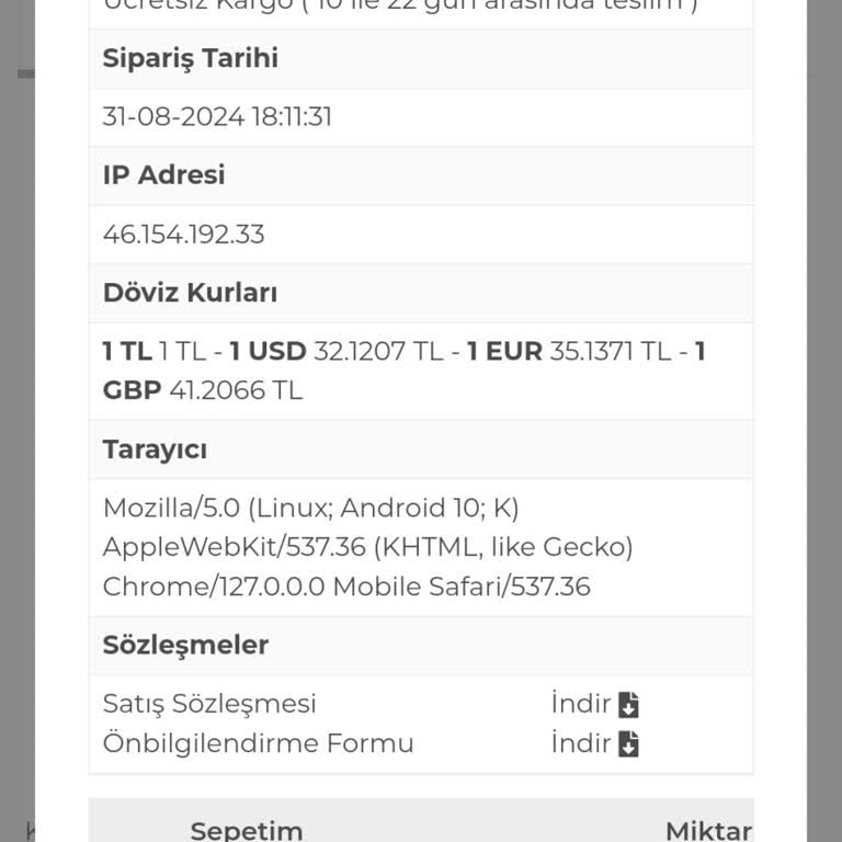 Vestel Buzdolabı Siparişimde Teslimat Sorunu