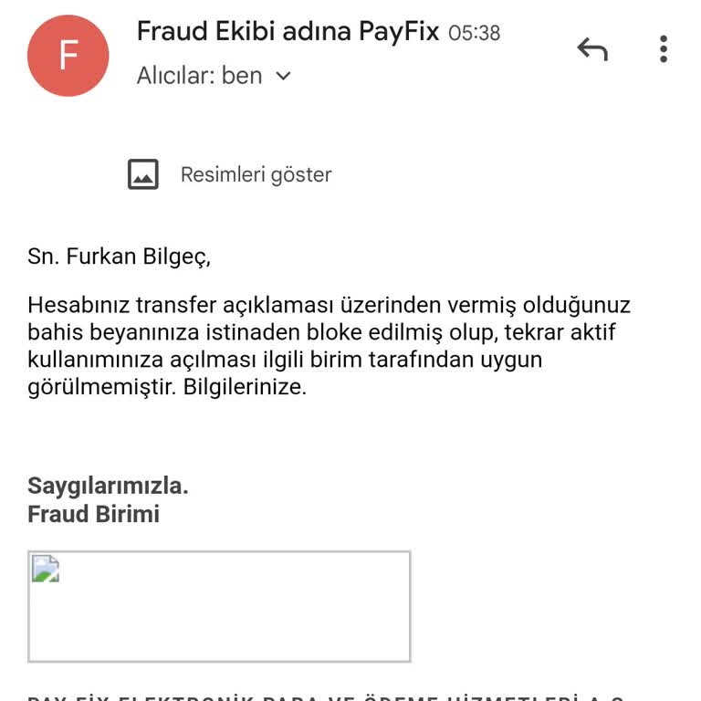 Haksız Hesap Blokesi Nedeniyle Mağduriyet